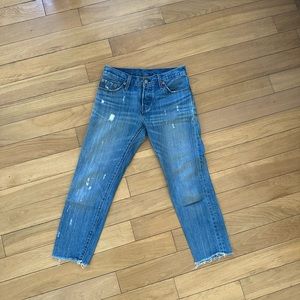 LEVIS - low rise - 100% cotton / true denim - size 24